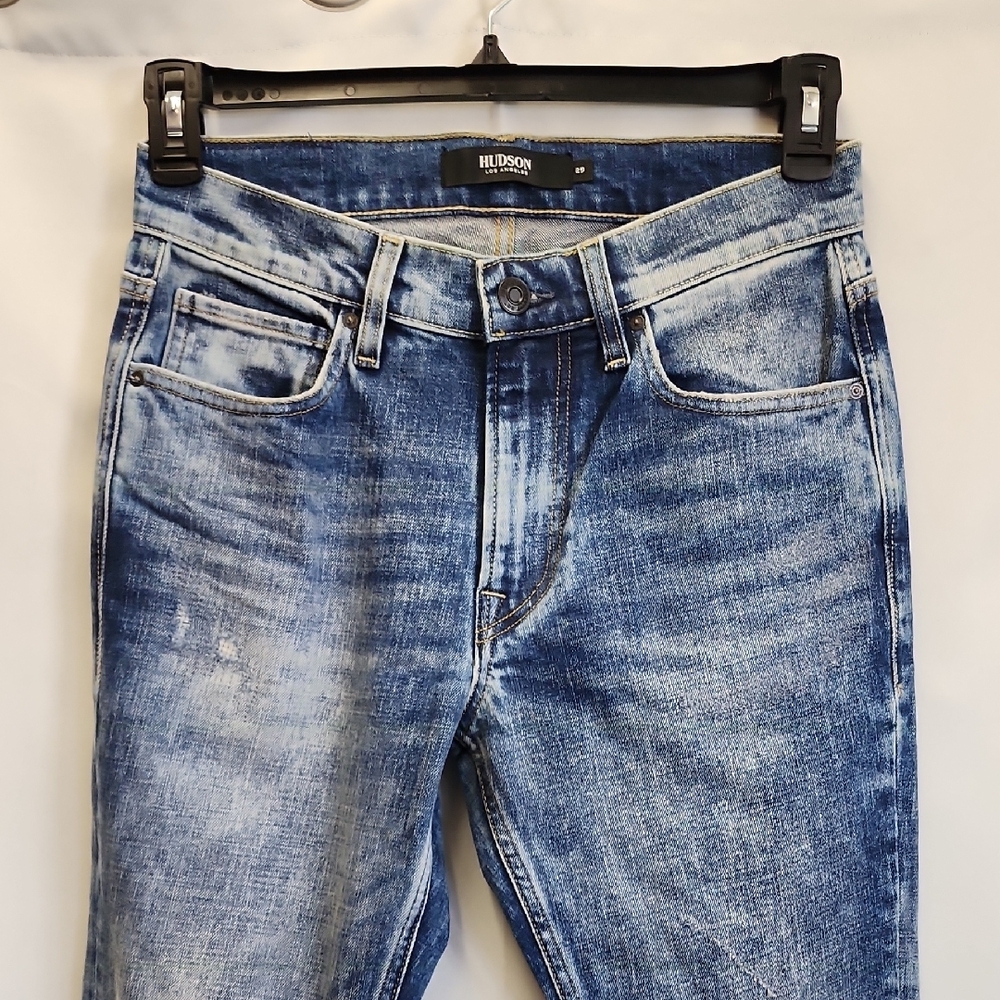 Hudson Jeans Blue Skinny Vintage Wash - Picture 2 of 7